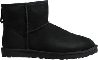 UGG Su&egrave;de instap enkellaarsjes - Dames - Winterlaarzen - Zwart - 41 EU - Su&egrave;de - Schoenen