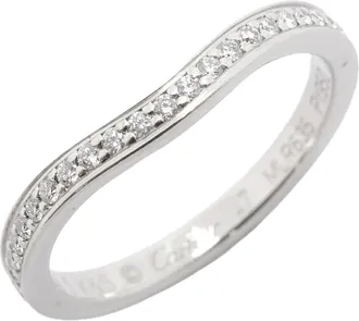 Cartier Platinum 950 Band Ring (Pre-Owned)
