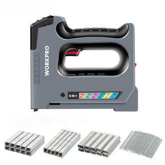 OEM Grapadora Multifuncional Inal&aacute;mbrica 5 En 1 De 3,6 V Con 4000 Grapas, Compatible Con Grapas Tipo 140, 53, 8, 9, T20, Grapadora El&eacute;ctrica De Pared Para