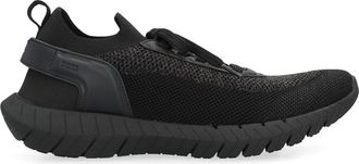HUGO BOSS Motion Sock Trainers - Heren - Sneakers - Zwart - 43 EU - Polyester - Schoenen