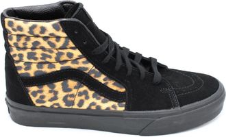 Vans Luipaardprint Hoge Top Sneakers - Heren - Sneakers - Zwart - 41 EU - Su&egrave;de - Schoenen