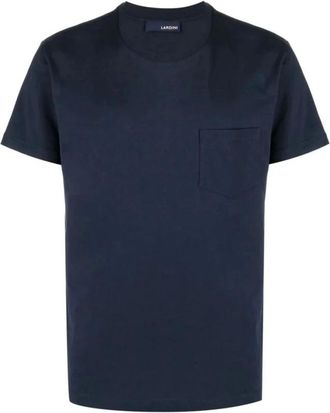 Lardini Heren, Tops, Blauw, Maat: M