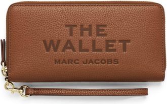 Marc Jacobs Continental leather wallet - unisex - Leather - One Size - Brown