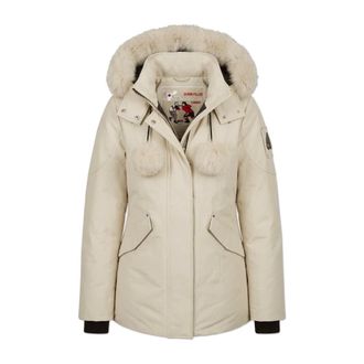 Moose Knuckles Original 3Q Down Jacket - Jackets - Mujer - Beige - XL