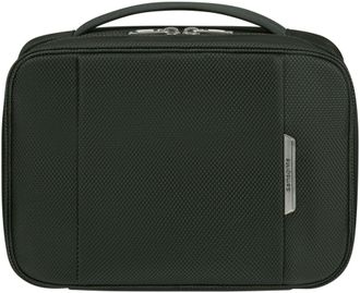 Samsonite Kulturbeutel SAMSONITE RESPARK Toilet Kit, 25 cm, Damen, Gr. B/H/T: 25cm x 17cm x 11cm, gr&uuml;n (forest gr&uuml;n), Polyester, Taschen Kulturbeutel, Beauty-Ba