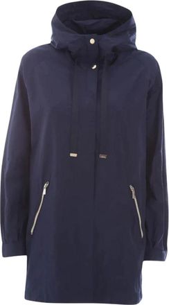 Yes-Zee Parkas - Dames - Zomerjassen - Blauw - XL - Jassen