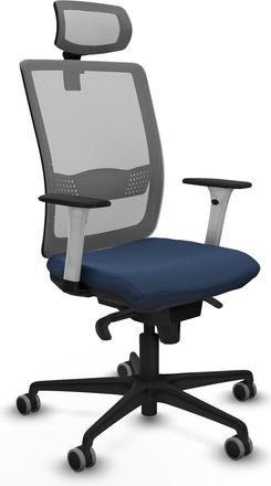 Piqueras y Crespo Sedia Da Ufficio Piqueras Y Crespo Haches Bianco Regolabile Comodo