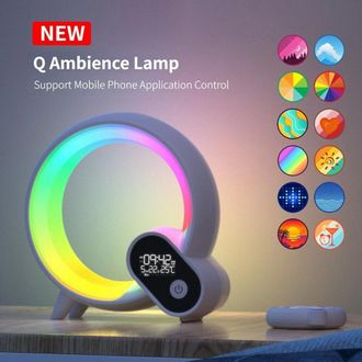 OEM Reloj Despertador Inteligente Con Altavoz Bluetooth Y Ruido Blanco
