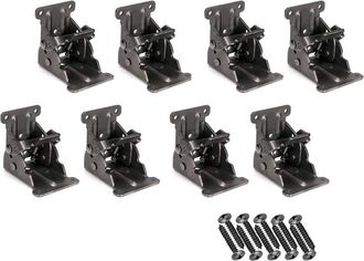 OEM Soportes Para Patas De Mesa Plegables Con Bisagras Autoblocantes, Herrajes Para Patas De Soporte Plegables, Soporte De Esquina De Banco De Trabajo Ple