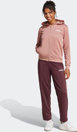 adidas adidas Sportswear W LINEAR TS 2 Stk. zweiteiliges Set, f&uuml;r Laufen, aus Polyester, mit Rippb&uuml;ndchen