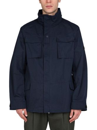 Lardini Structured Double Fabric Jacket