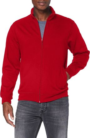 Clique Clique Mens Basic Cardigan, Red, Large (Size: L)
