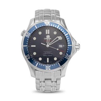 Omega Pre-owned Omega Seamaster Diver Automatic Black Dial Mens Watch 2220.80.00