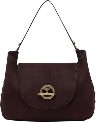 Liu Jo Gerona Medium Handbag - Dames - Schoudertassen - Rood - ONE Size - Leer - Tassen