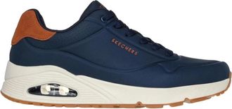 Skechers Uno - Suited on Air - Heren - Fitnessschoenen - Blauw - 40 EU - Fitness