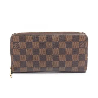 Louis Vuitton Brown Damier Canvas Coated Canvas Long Wallet (Bi-Fold) (Pre-Owned)
