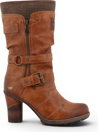 Mustang Womens Mid-Calf Heeled Long Boots - M0162001