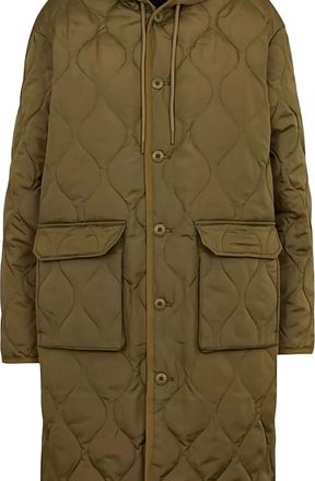 TAION padded parka coat - Green