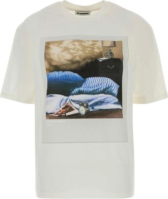 Jil Sander Donna, Top, Bianco, XL, new
