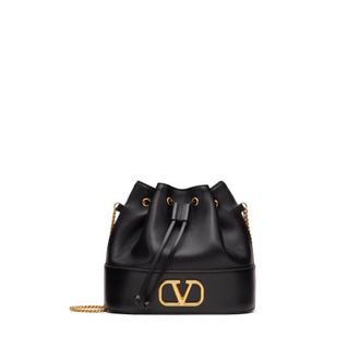 Valentino Garavani Vlogo Signature Leather Mini Bag