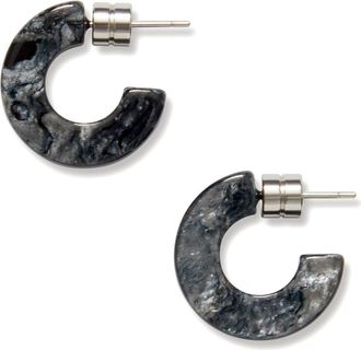 Machete Jewelry Muse Hoops in Obsidian at Nordstrom