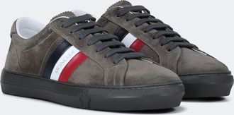 Moncler New Monaco suede sneakers