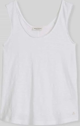 Marc O'Polo Regular Fit Top aus reiner Baumwolle in Weiss, Gr&ouml;&szlig;e XL