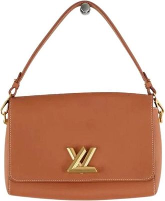 Louis Vuitton Borsa a spalla Soft Twist Pre-owned in pelle di vitello - - Pre-owned - Donna - Marrone - ONE SIZE
