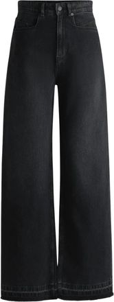 HUGO BOSS C_Marlene HR 5.0 - Dames - Loose Fit Jeans - Zwart - W24 - Katoen - Jeans