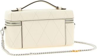 Tory Burch Charlie Top Handle Bag - Cream