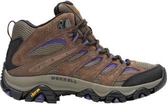 Merrell Womens Moab 3 Mid Hiking Boots Brown 10