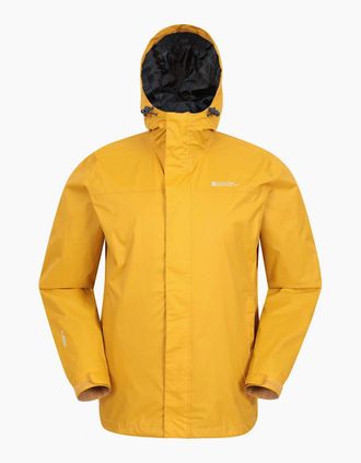 Mountain Warehouse Mens Mountain Warehouse Mens Torrent Waterproof Jacket - Yellow - Size: 46/Regular