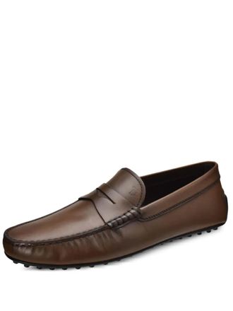 Tod's Gommino leather loafers - Brown