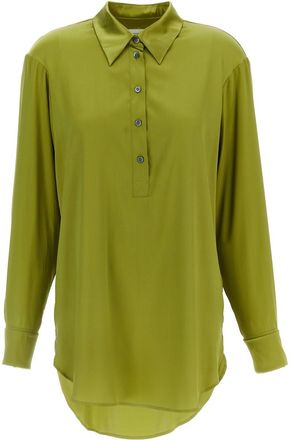Dries Van Noten Green Corsala Shirt