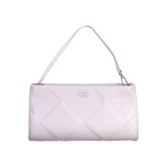 Calvin Klein Womens Quilted Shoulder Bag - Lilac