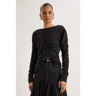 Merlette Reverie Top in Black at Nordstrom, Size Xx-Small