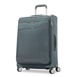 Samsonite Silhouette 18 Softside Expandable 25 Checked Spinner in Slate Blue at Nordstrom