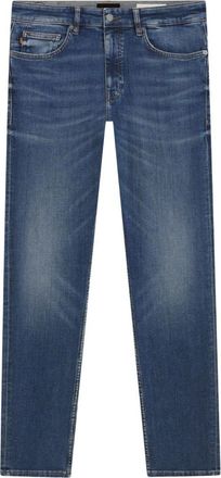 HUGO BOSS Blue Mid Rise Jeans
