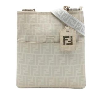 Fendi Pre-owned Cross Body Bags, female, Beige, Size: ONE SIZE Pre-owned Vintage Crossbody Bag