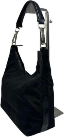 Gucci Pre-owned Shoulder Bags, female, Black, Size: ONE SIZE Pre-owned Leather Shoulder Bag