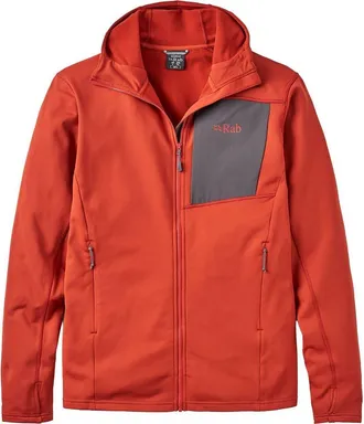 RAB Superflux Hooded Jacket - Mens in Tuscan Red at Nordstrom, Size Medium