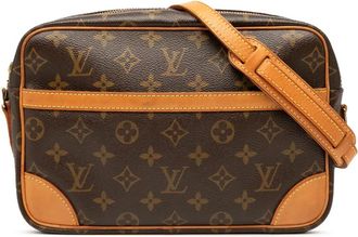 Louis Vuitton Borsa a tracolla Trocadero 27 con monogramma 2004 - Marrone