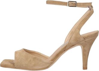 Stefano Lauran Schoenen, Dames, Beige, 38 EU, Leer, 5005 Slingbacks
