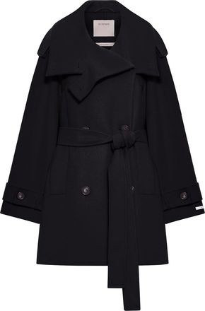 Sportmax Short Wool Trench Coat