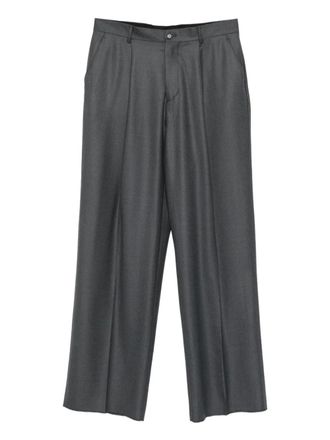 Paura Egon Pence pleated trousers - Grey
