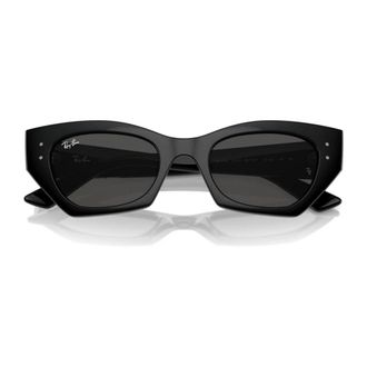 Ray-Ban Moderne Unisex Zonnebril met Gedurfd Ontwerp - Heren - Zonnebrillen - Zwart - 49 MM - Accessoires