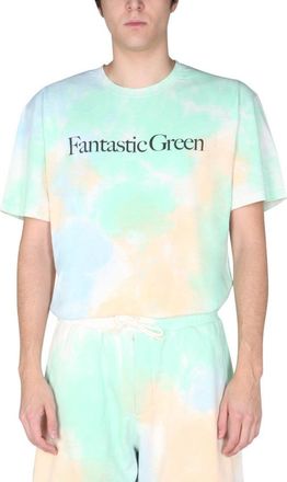Msgm Fantastic Green T-Shirt