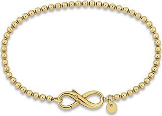 Delmar Infinity Bead Link Bracelet in Gold at Nordstrom Rack