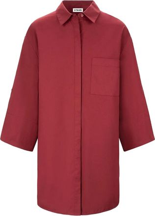 Staud Abito con taschino - Rosso