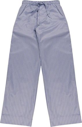 Tekla Satijnen Pyjamabroek met Polostrepen - Heren - Pyjama - Veelkleurig - L - Satijn - Nachtkleding